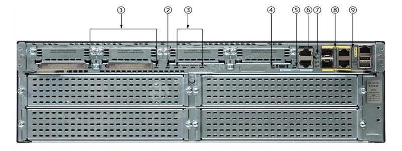 روتر شبکه سیسکو Cisco C3945E-VSEC-SRE/K9