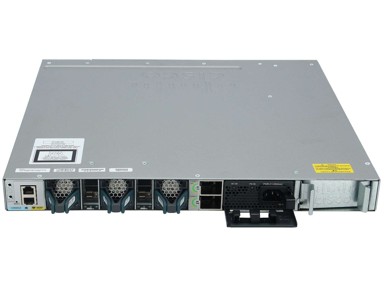 Cisco 3850 Back panel