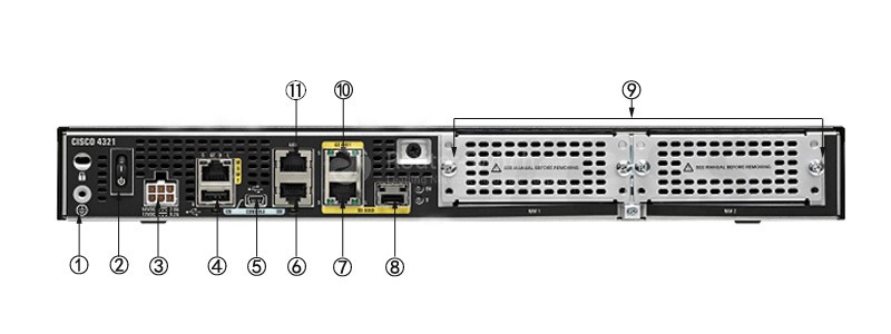 روتر شبکه Cisco ISR 4321-AX/K9
